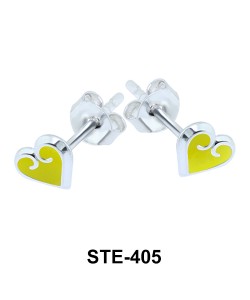 Cute Heart Stud Earring STE-405